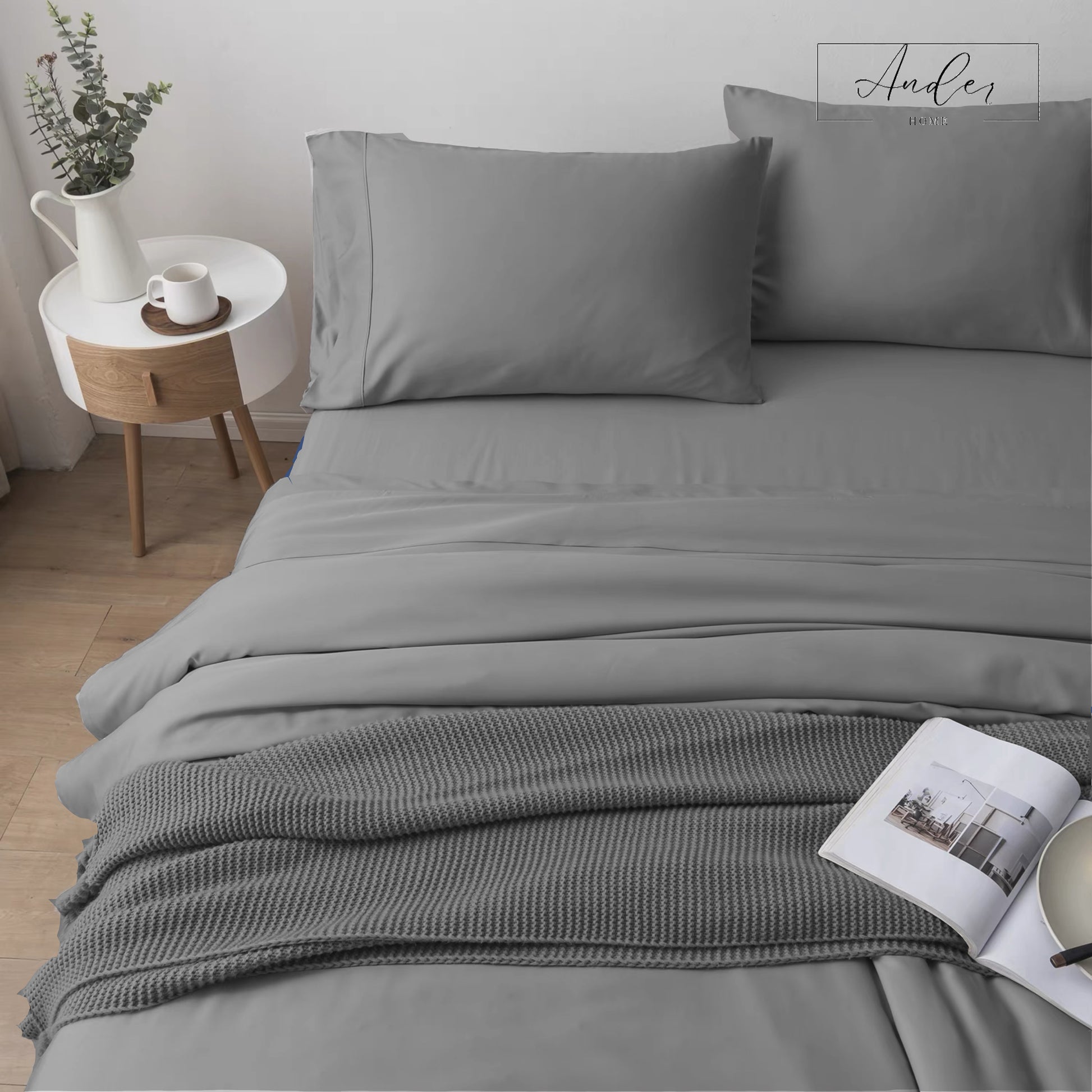 1800TC Luxury Soft Wrinkle Free Sheet SET - Ander Home