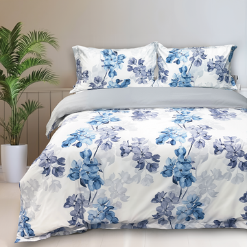 Ramesses Printed 2000TC Bamboo Blend Quilt Cover Set - Ander Home