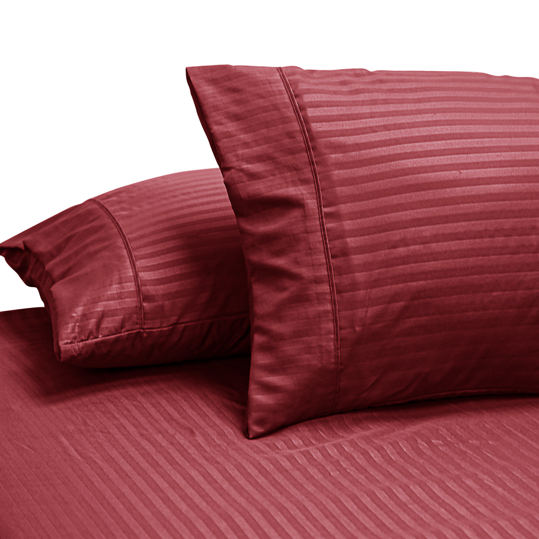 Ramesses Hotel Quality Jacquard Cooling Bamboo Blend Fitted Sheet Set - Ander Home