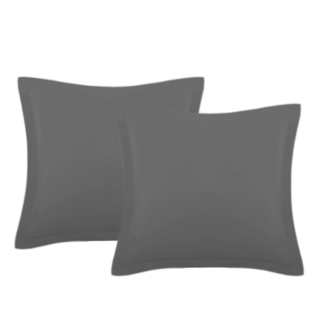 Kingdom 2pcs Classic Softer Percale Easy Care European Pillowcases/Wrinkles Free - Ander Home