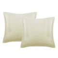 Kingdom 2pcs Classic Softer Percale Easy Care European Pillowcases/Wrinkles Free - Ander Home