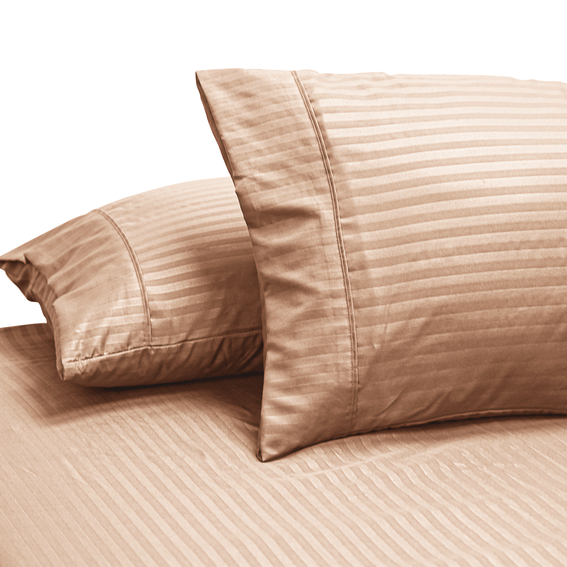Ramesses Hotel Quality Jacquard Cooling Bamboo Blend Fitted Sheet Set - Ander Home