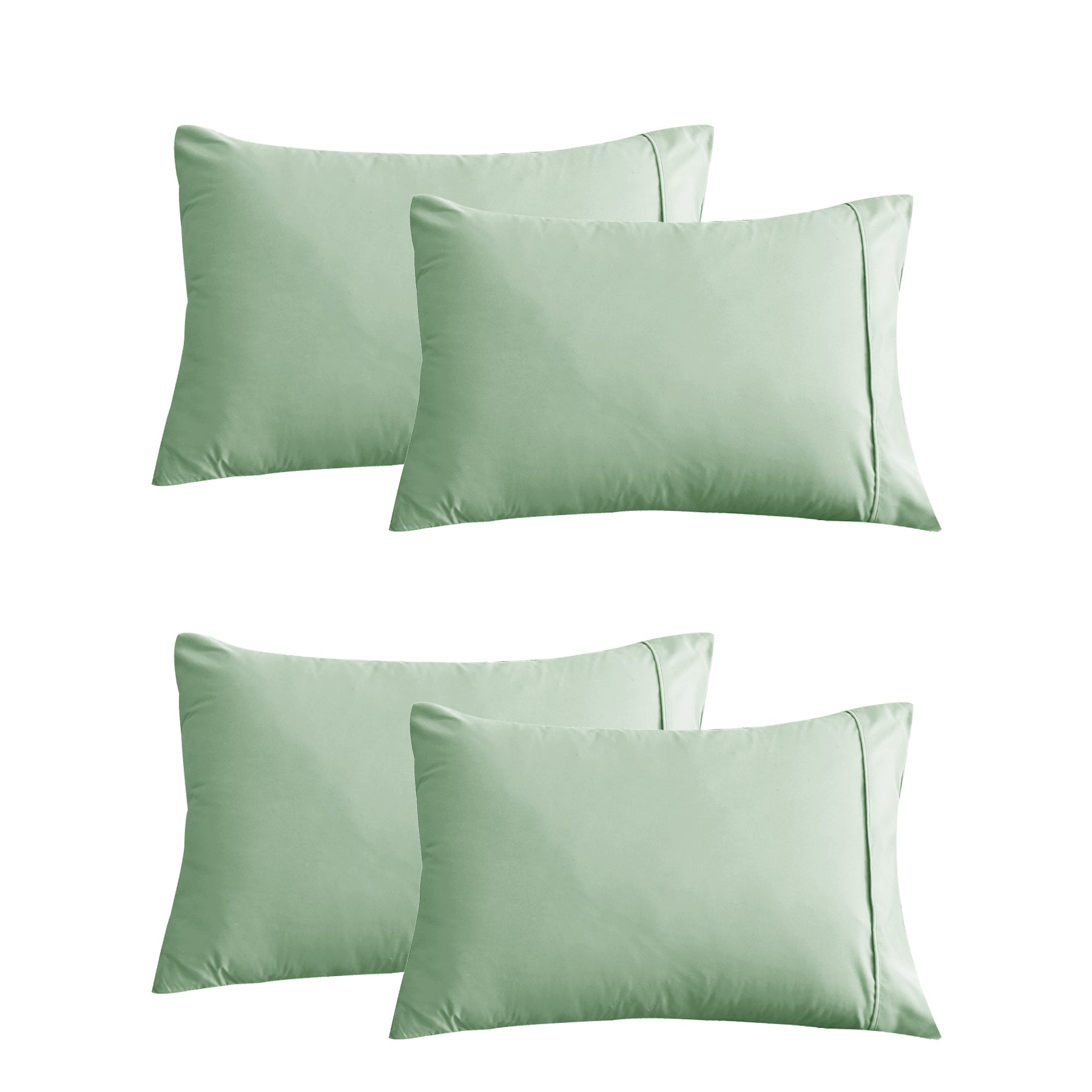 Kingdom 4 Pieces Classic Percale Easy Care Standard Pillowcases/Softer to touch - Ander Home