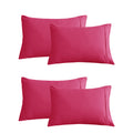 Kingdom 4 Pieces Classic Percale Easy Care Standard Pillowcases/Softer to touch - Ander Home