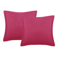 Kingdom 2pcs Classic Softer Percale Easy Care European Pillowcases/Wrinkles Free - Ander Home