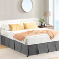 Kingdom Classic Percale Easy Care Box Pleated Valance/Absorbent &Soft - Ander Home