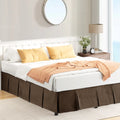 Kingdom Classic Percale Easy Care Box Pleated Valance/Absorbent &Soft - Ander Home