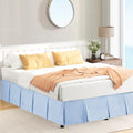 Kingdom Classic Percale Easy Care Box Pleated Valance/Absorbent &Soft - Ander Home