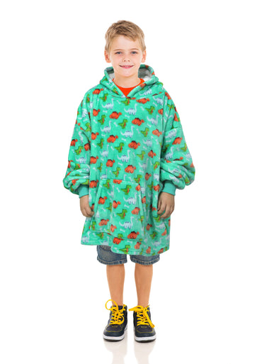 Ramesses Kids Oversized Blanket Hoodie/ChildrenOne Size Soft Warm Fluffy Hooded - Ander Home