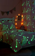 Ramesses 3 Pcs Kids Glow In The Dark Bedroom SET/Unicorn Blanket - Ander Home