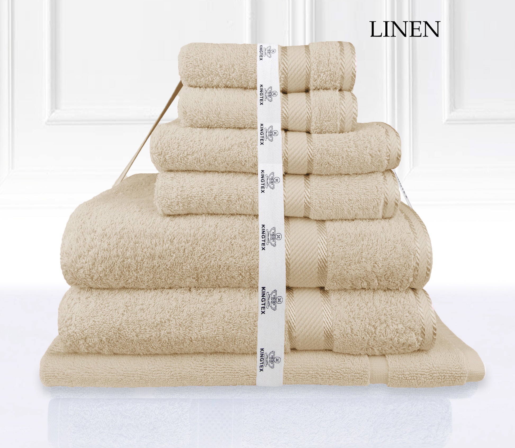 EXTRA LARGE 100%Supreme Cotton Bath Sheet Towel SET/550GSM/7Pcs/14Pcs/Ultra-Soft - Ander Home