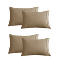 Kingdom 4 Pieces Classic Percale Easy Care Standard Pillowcases/Softer to touch - Ander Home