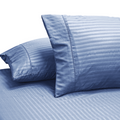 Ramesses Hotel Quality Jacquard Cooling Bamboo Blend Fitted Sheet Set - Ander Home