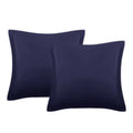 Kingdom 2pcs Classic Softer Percale Easy Care European Pillowcases/Wrinkles Free - Ander Home