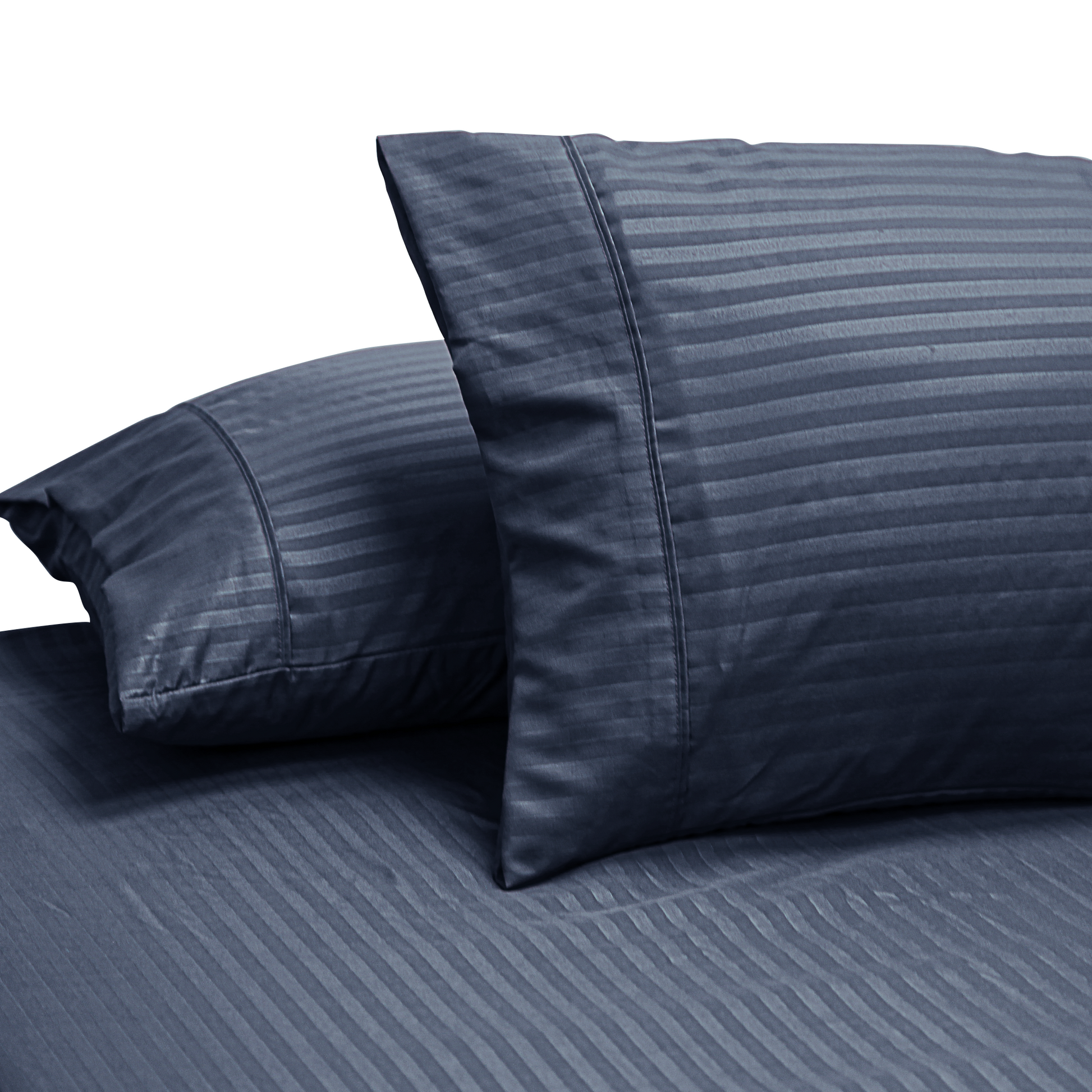 Ramesses Hotel Quality Jacquard Cooling Bamboo Blend Fitted Sheet Set - Ander Home
