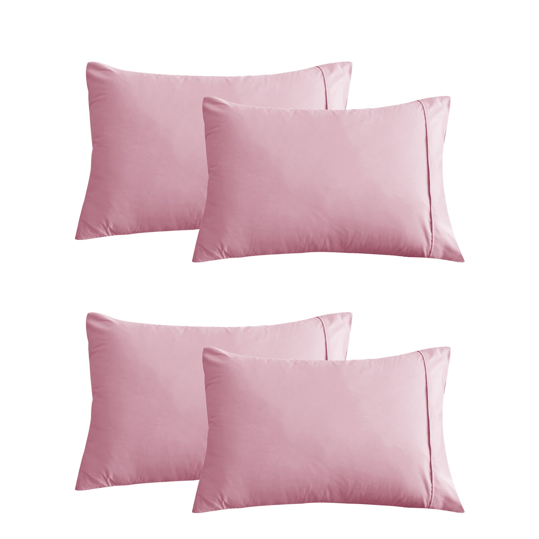 Kingdom 4 Pieces Classic Percale Easy Care Standard Pillowcases/Softer to touch - Ander Home