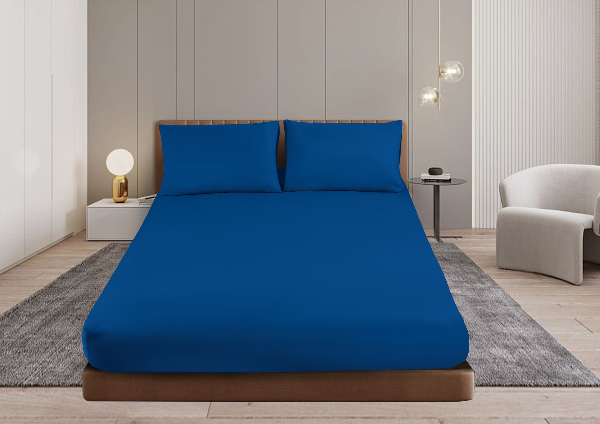 Shangri-La Linen Cashmere Touch Flannelette Fitted Sheet Set - Ander Home