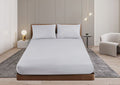 Shangri-La Linen Cashmere Touch Flannelette Fitted Sheet Set - Ander Home