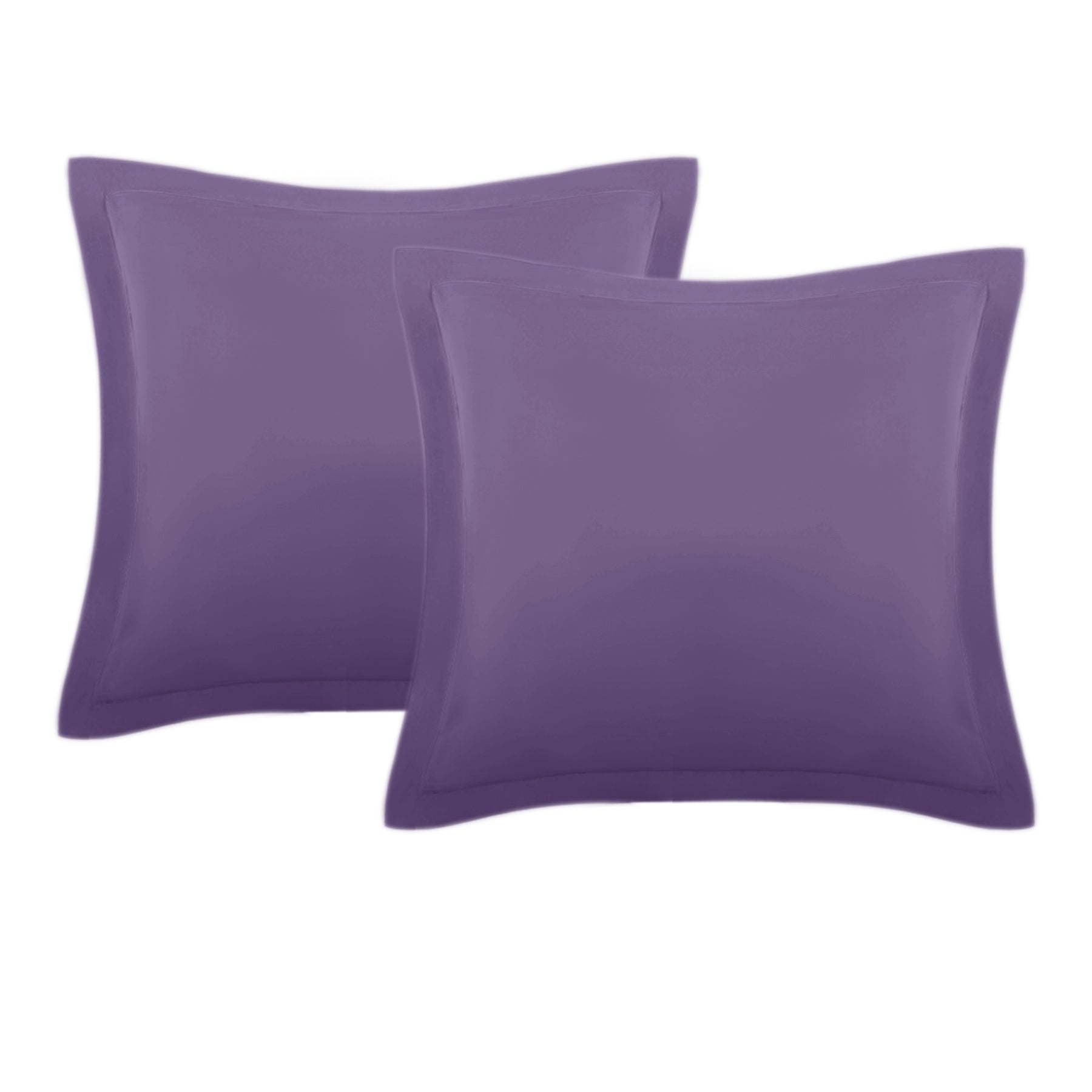 Kingdom 2pcs Classic Softer Percale Easy Care European Pillowcases/Wrinkles Free - Ander Home