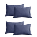 Kingdom 4 Pieces Classic Percale Easy Care Standard Pillowcases/Softer to touch - Ander Home