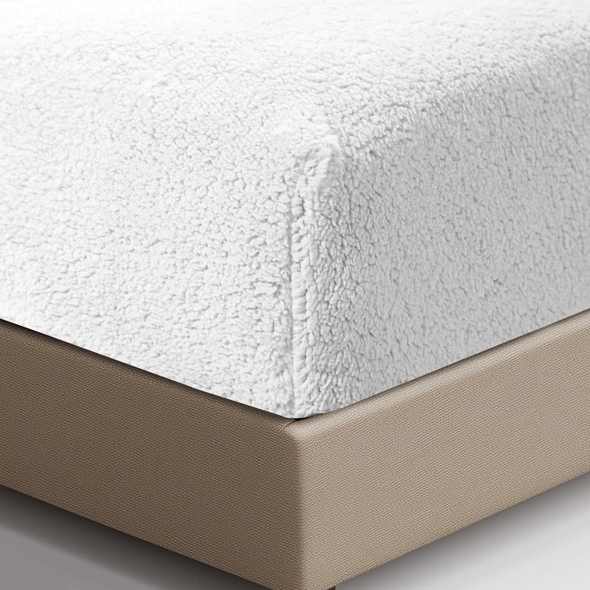 Ramesses Winter Warm Sherpa Fleece Fitted Sheet Combo Set - Ander Home