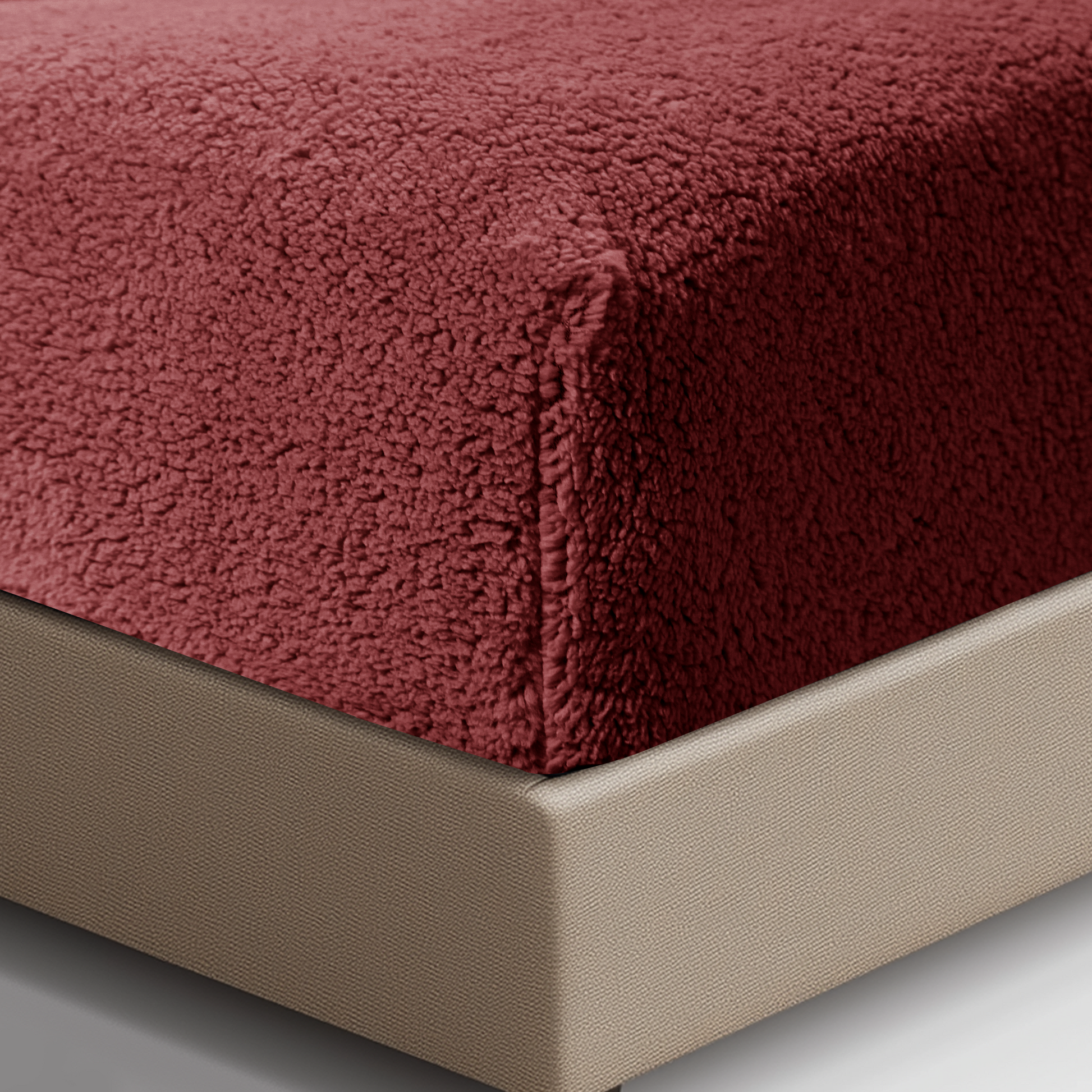 Ramesses Winter Warm Sherpa Fleece Fitted Sheet Combo Set - Ander Home