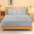 Ramesses Winter Warm Sherpa Fleece Fitted Sheet Combo Set - Ander Home