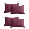 Kingdom 4 Pieces Classic Percale Easy Care Standard Pillowcases/Softer to touch - Ander Home
