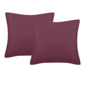 Kingdom 2pcs Classic Softer Percale Easy Care European Pillowcases/Wrinkles Free - Ander Home