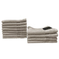 Ramesses Antibacterial Bamboo-Cotton 12 Piece Face Washers/33CM*33CM/600GSM - Ander Home