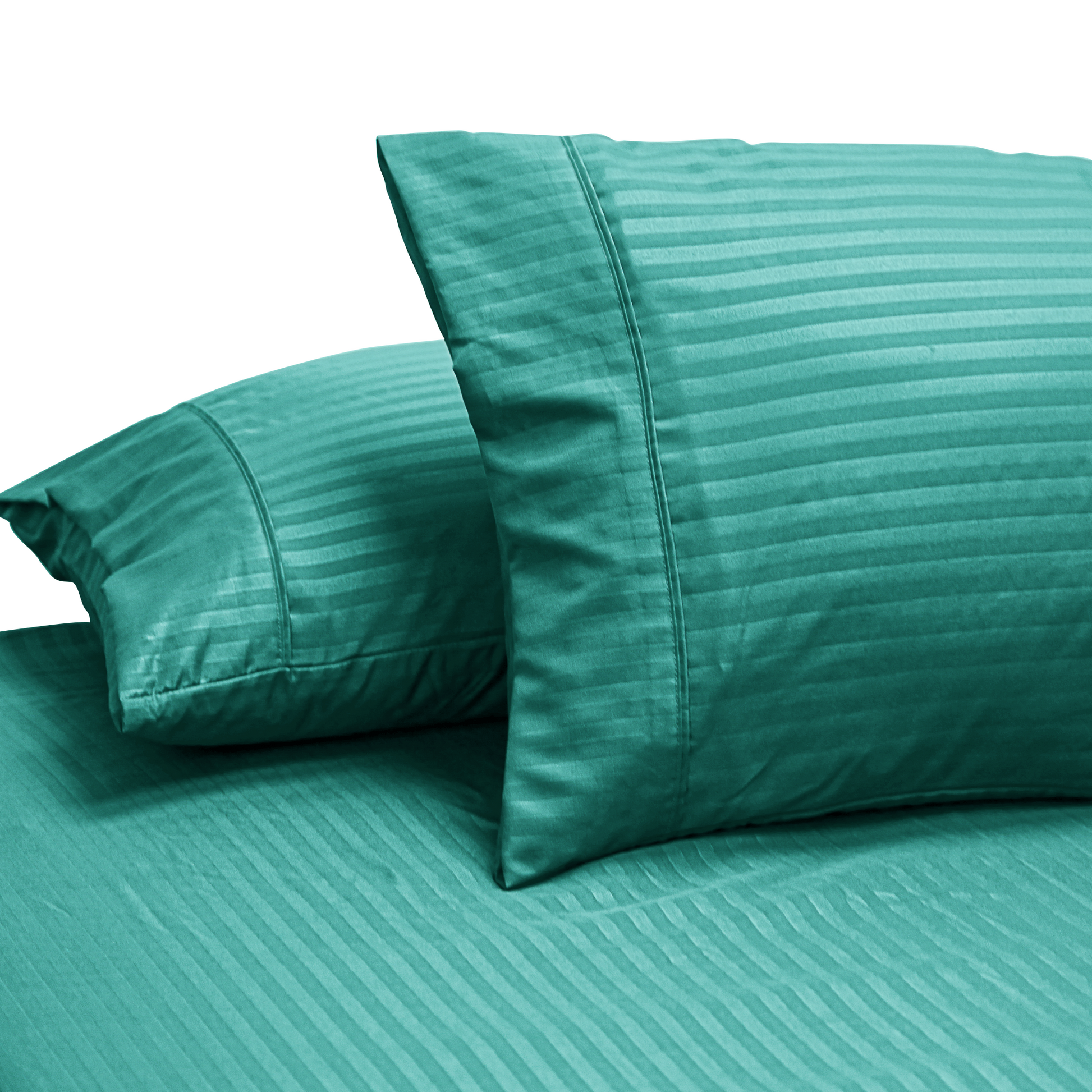 Ramesses Hotel Quality Jacquard Cooling Bamboo Blend Fitted Sheet Set - Ander Home