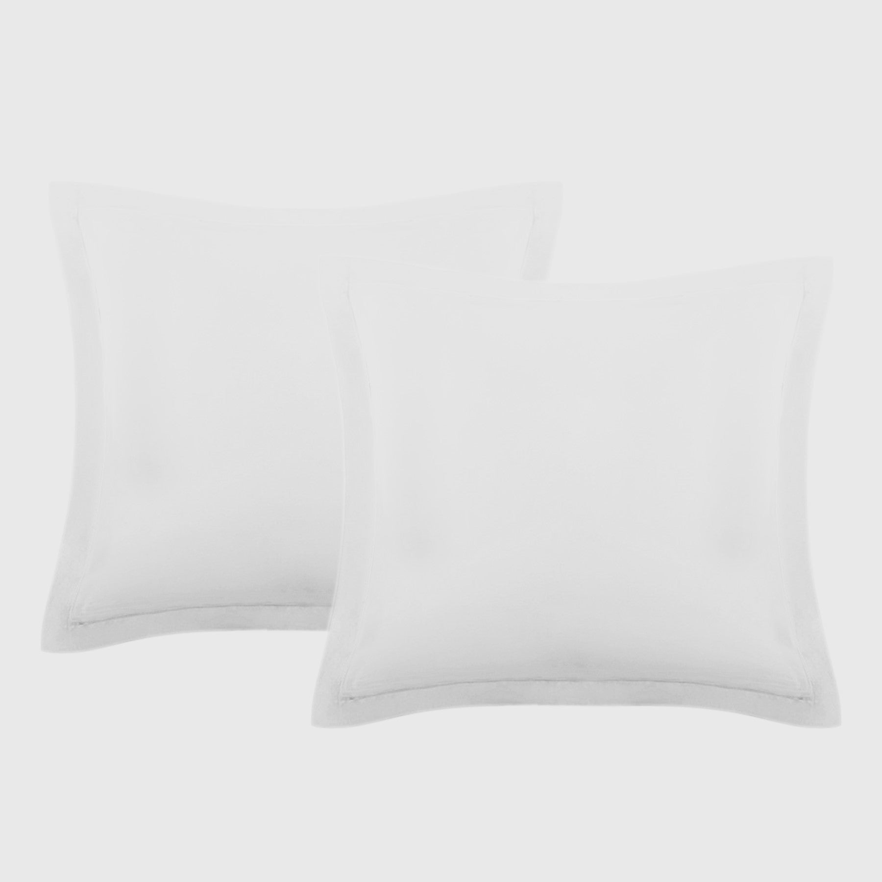 Kingdom 2pcs Classic Softer Percale Easy Care European Pillowcases/Wrinkles Free - Ander Home