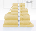 EXTRA LARGE 100%Supreme Cotton Bath Sheet Towel SET/550GSM/7Pcs/14Pcs/Ultra-Soft - Ander Home
