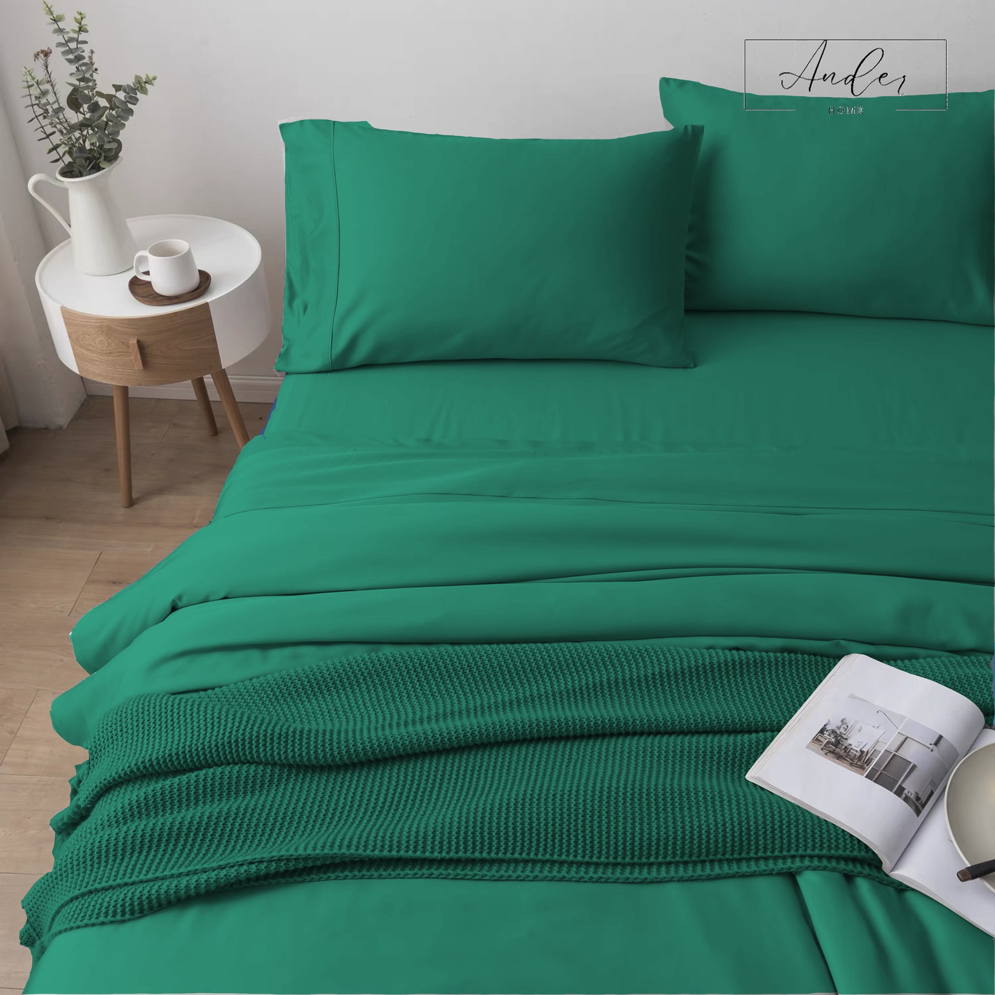 1800TC Luxury Soft Wrinkle Free Sheet SET - Ander Home