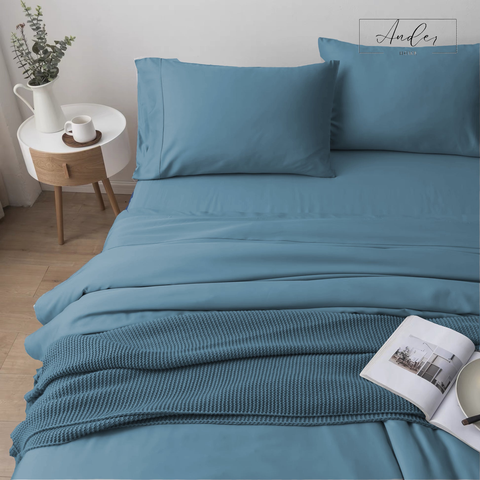 1800TC Luxury Soft Wrinkle Free Sheet SET - Ander Home