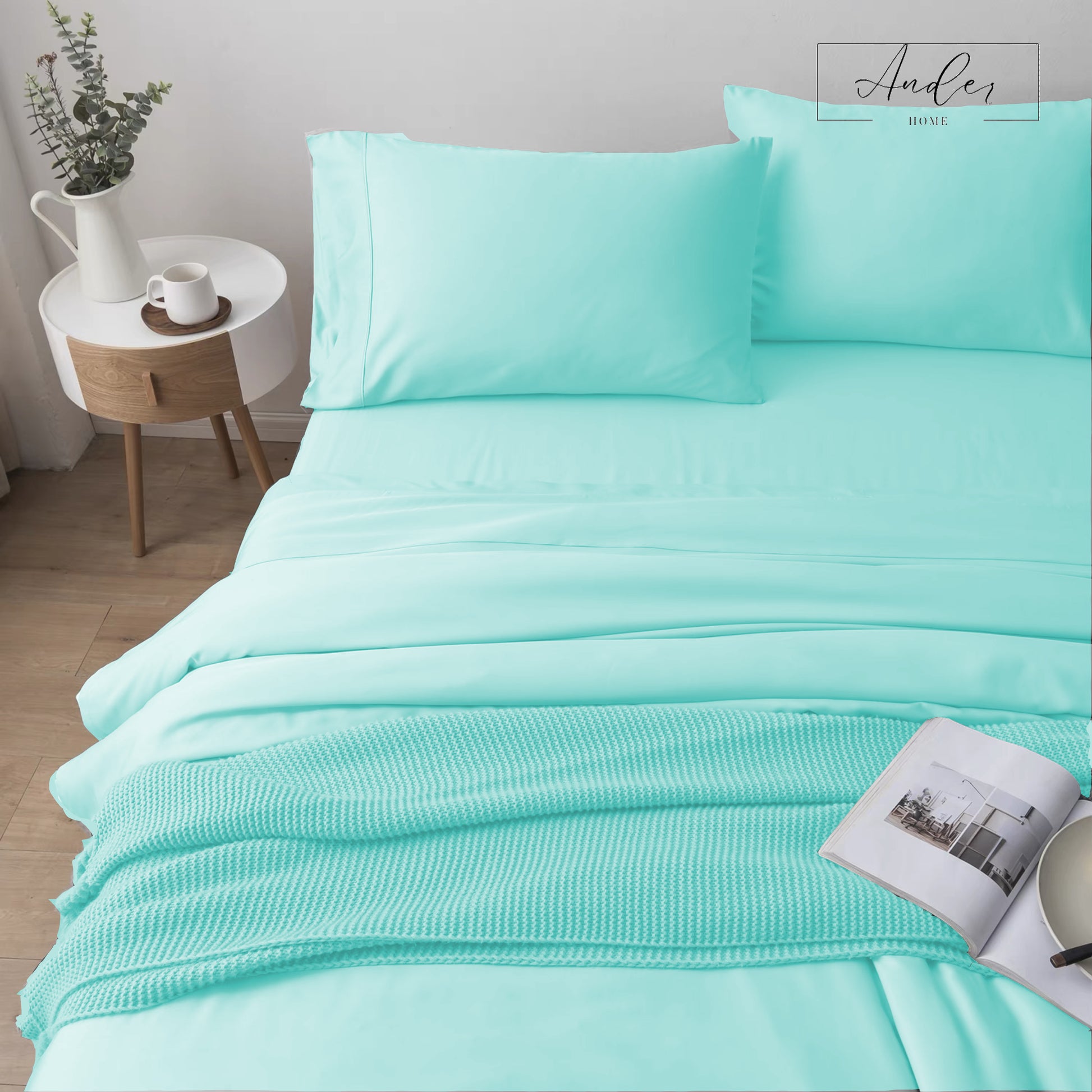 1800TC Luxury Soft Wrinkle Free Sheet SET - Ander Home