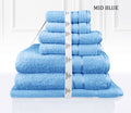EXTRA LARGE 100%Supreme Cotton Bath Sheet Towel SET/550GSM/7Pcs/14Pcs/Ultra-Soft - Ander Home