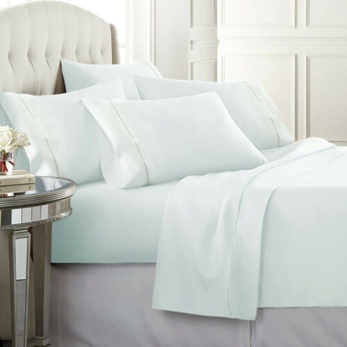 Ramesses 1500TC 100%Egyptian Cotton Sateen FULL Sheet SET/ALL SIZES - Ander Home