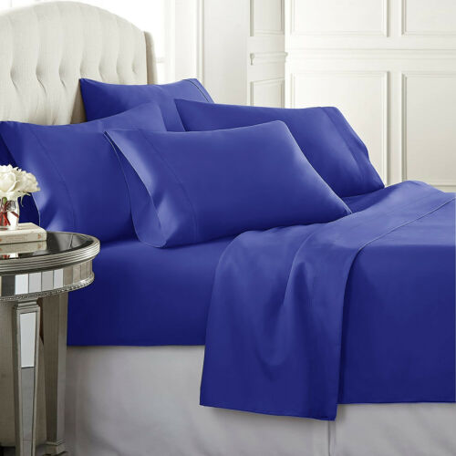 Ramesses 1500TC 100%Egyptian Cotton Sateen FULL Sheet SET/ALL SIZES - Ander Home