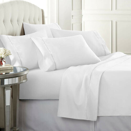 Ramesses 1500TC 100%Egyptian Cotton Sateen FULL Sheet SET/ALL SIZES - Ander Home